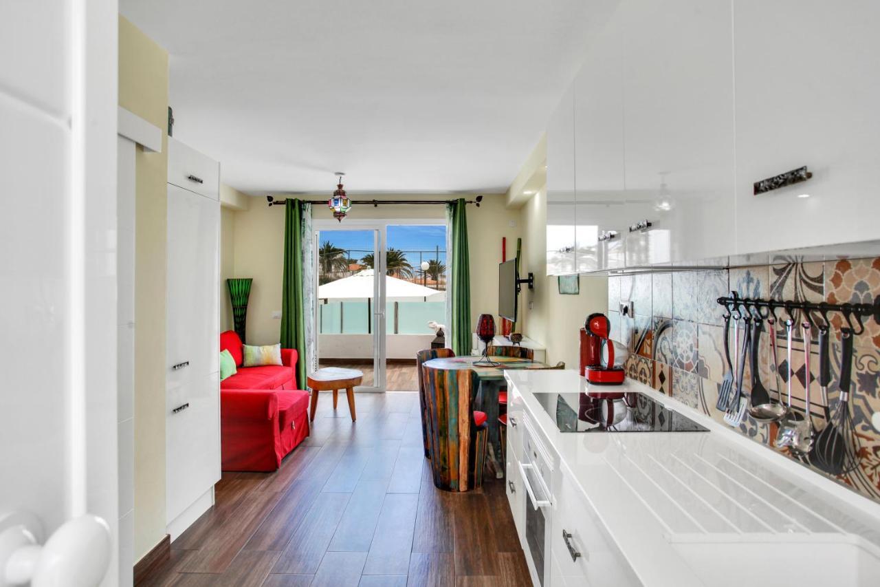 Casa Del Sol, Beautiful Terrace, Fast Wi-Fi, Pool Apartment Costa Adeje  ภายนอก รูปภาพ