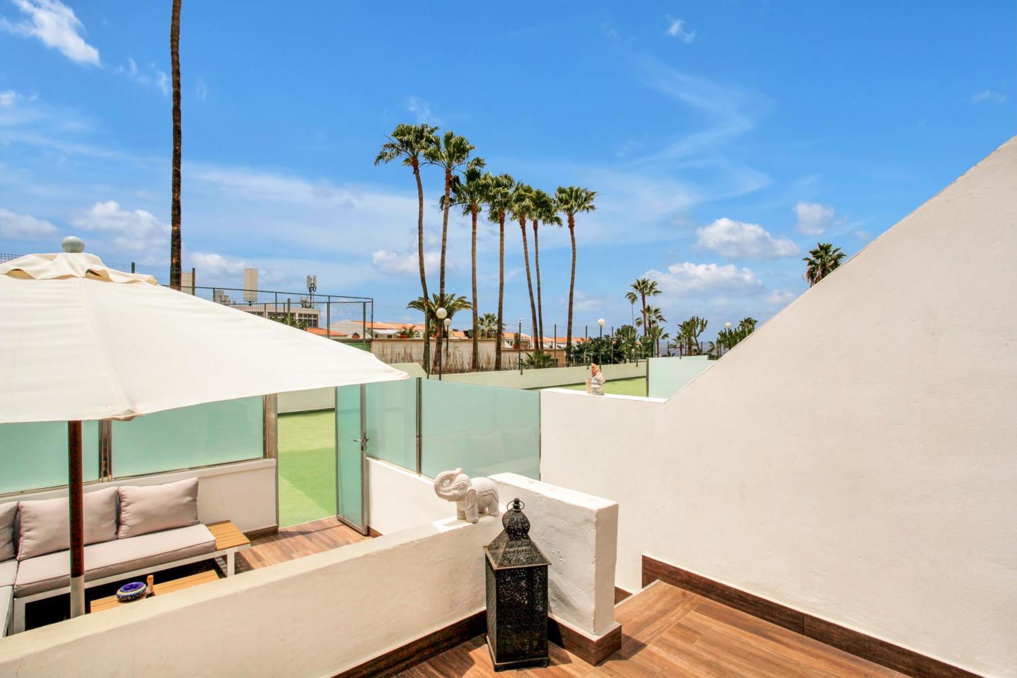 Casa Del Sol, Beautiful Terrace, Fast Wi-Fi, Pool Apartment Costa Adeje  ภายนอก รูปภาพ
