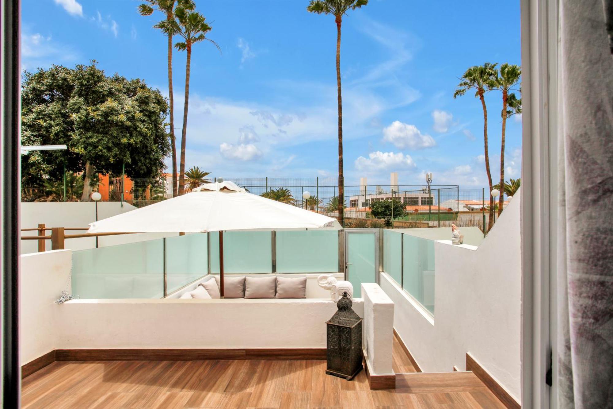 Casa Del Sol, Beautiful Terrace, Fast Wi-Fi, Pool Apartment Costa Adeje  ภายนอก รูปภาพ